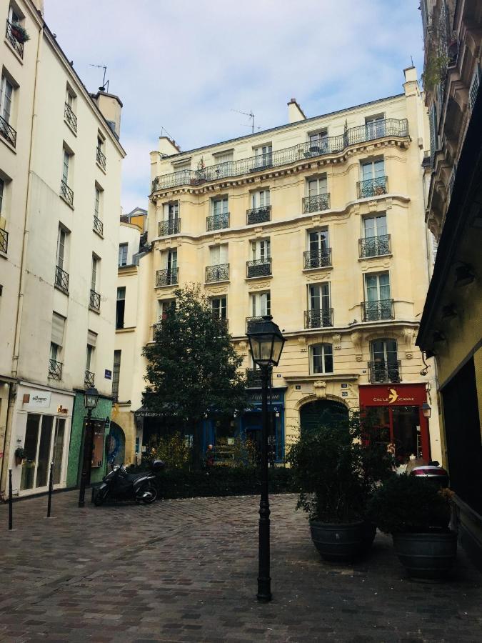 Appartement Marais Parijs Buitenkant foto